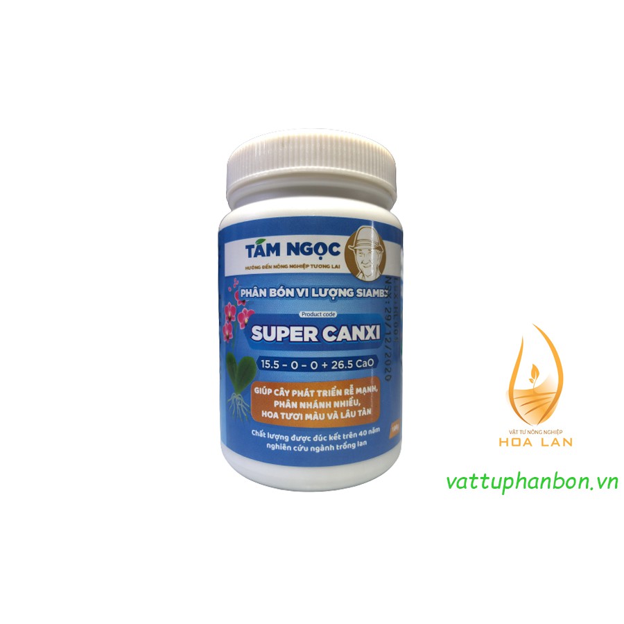 Phân Bón Sinh Học Tám Ngọc Super Canxi - #366A 100g