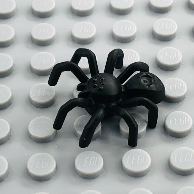 Lego Nhện Đen/ Lego Part 29111: Black Spider with Elongated Abdomen