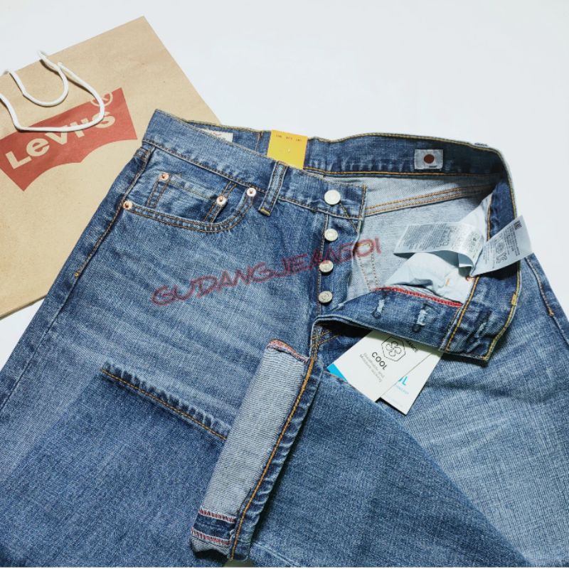 [Mã FACBGO245 giảm 10K đơn bất kì] Mô Hình Levis 501 Made In Japan / Regular Fit