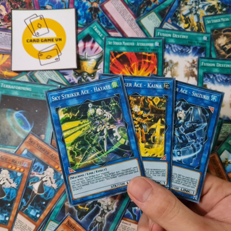 Bài YuGiOh - Bộ 54 lá bài Sky Striker - Sky Striker Deck - Card Game VN