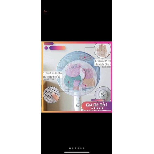 Túi Lưới Bọc Quạt Co Giãn TRong Thời Gian Dài Bảo Vệ Quạt Khỏi Bụi Bẩn