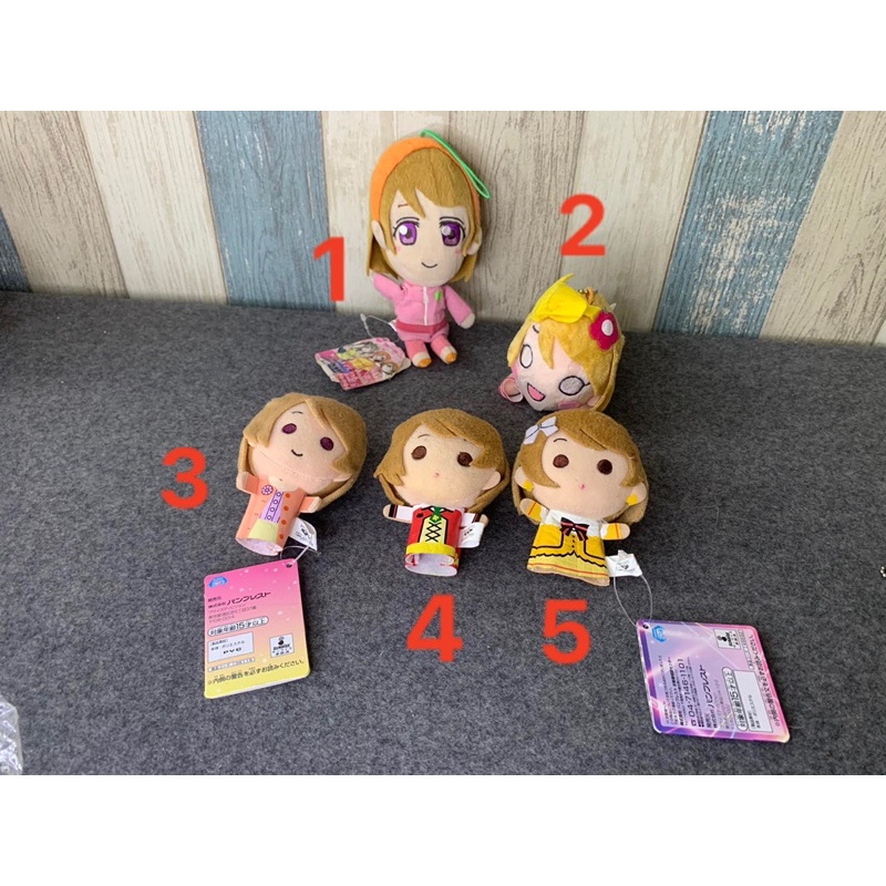 [Banpresto] Móc chìa khoá bông mini nesoberi plush rối ngón tay Muse Love Live School Idol dễ thương chính hãng Nhật Bản