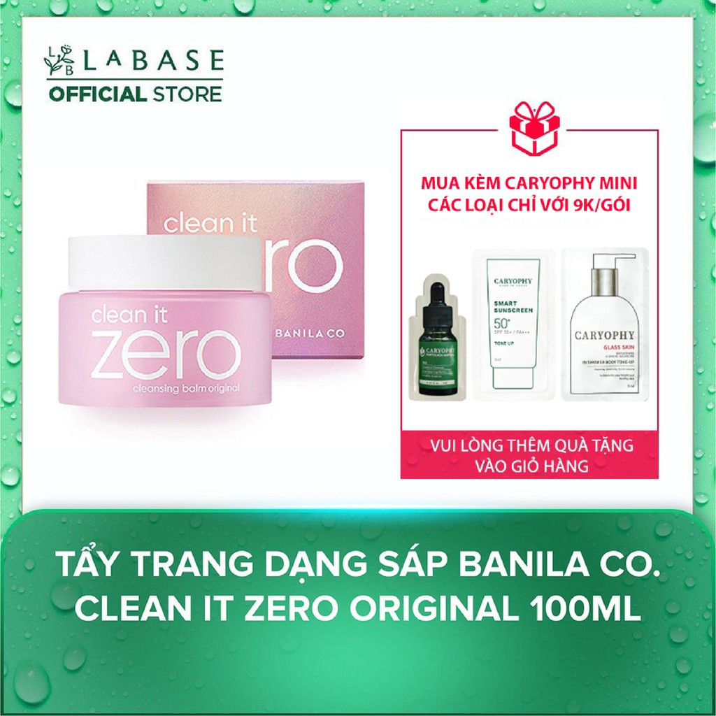 Tẩy trang dạng sáp Banila Co. Clean It Zero Original 100ml