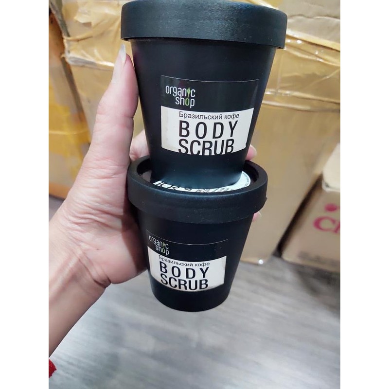 [SALE SOCK] Tẩy da chết body organic coffee