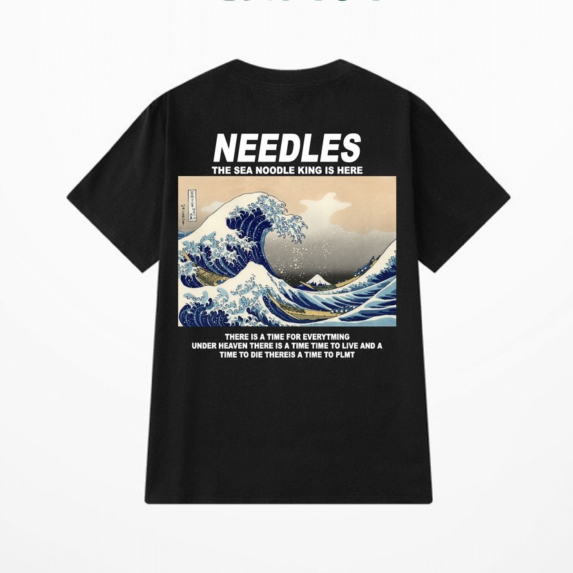 Áo thun tay lỡ G1SHOP Unisex form rộng vải 100% coton co dãn 4 chiều, phong cách Local Brand - Sóng