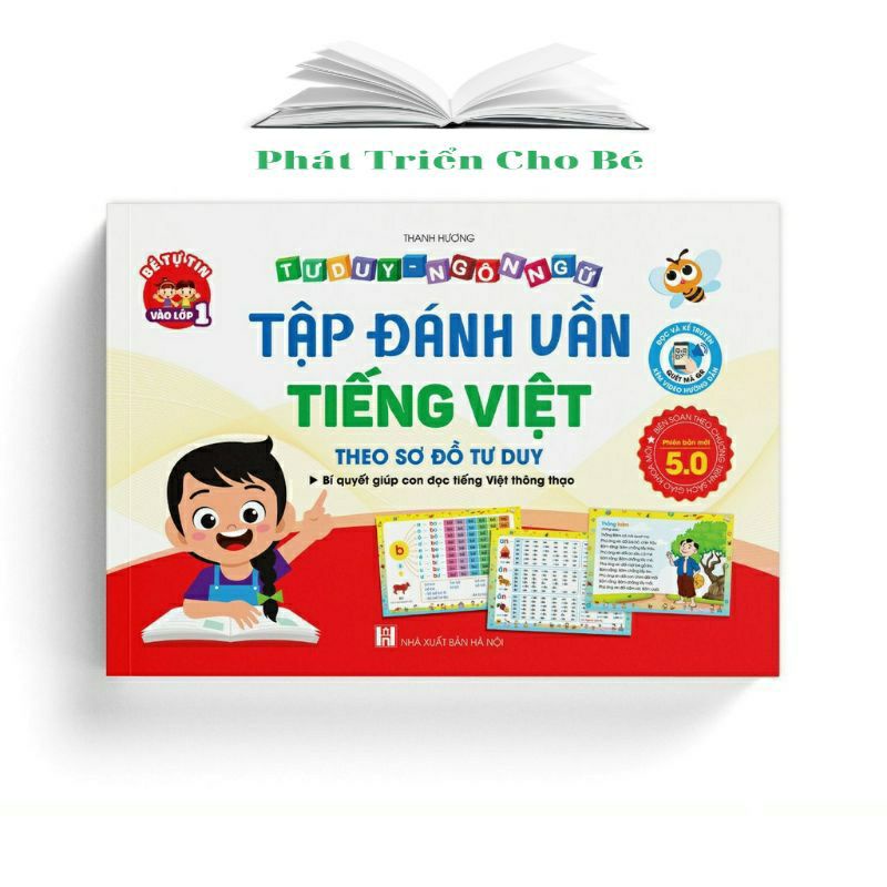 Sách - Tập Đánh Vần Tiếng Việt - Theo Sơ Đồ Tư Duy ( Phiên Bản 4.0 )