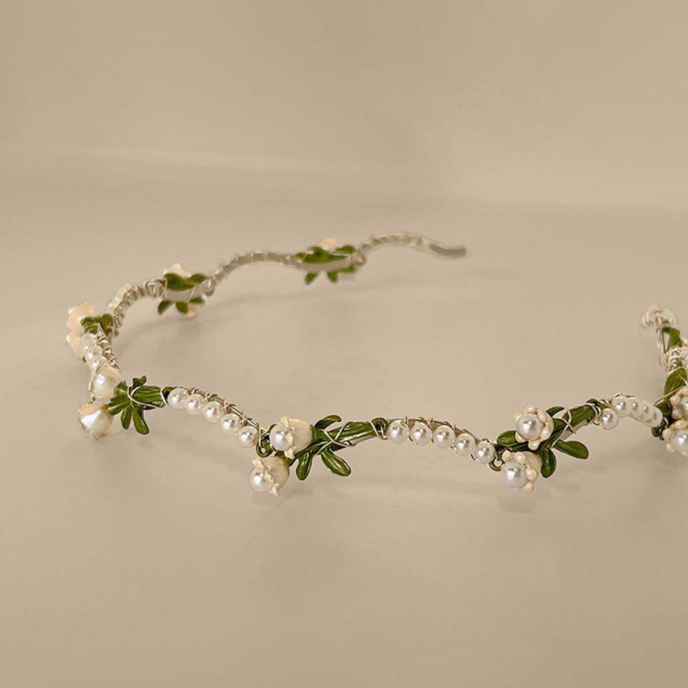 ANEMONE Cài Tóc Hình Hoa Đính Ngọc Trai Thời Trang Cho Nữ