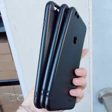 Ốp iphone su đen hở táo 6,6s,6plus,6splus,7plus,8plus,X,Xsmax Su Táo Si Đen Giá Rẻ