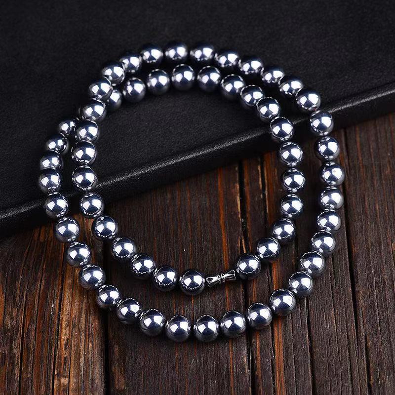 Set 8 / 2 Dây Chuyền Đá Vàng Đen Giảm Cân Hiệu Quả