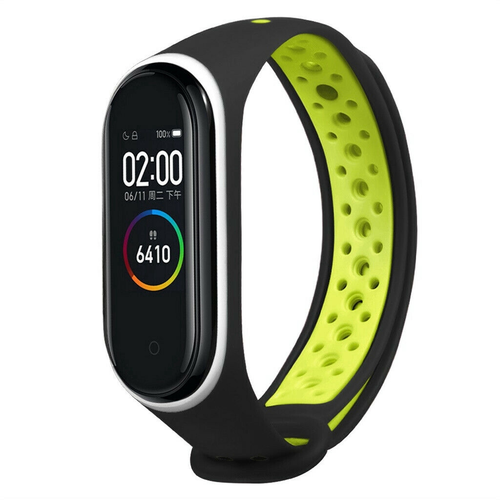 Vòng đeo tay Silicon phụ tùng cho đồng hồ Xiaomi Mi Band 4