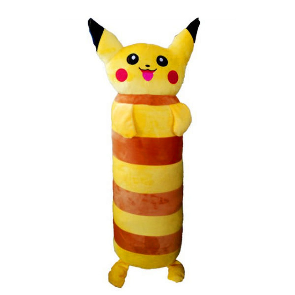 GỐI ÔM PIKACHU (60 CM) G56 (VÀNG PHỐI NÂU)