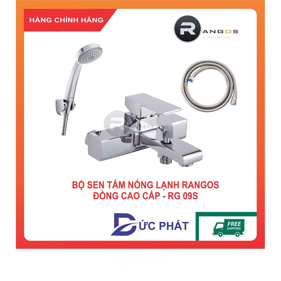 [ CHÍNH HÃNG] Bộ vòi sen, bộ sen tắm, bộ vòi hoa sen Rangos RG-09S