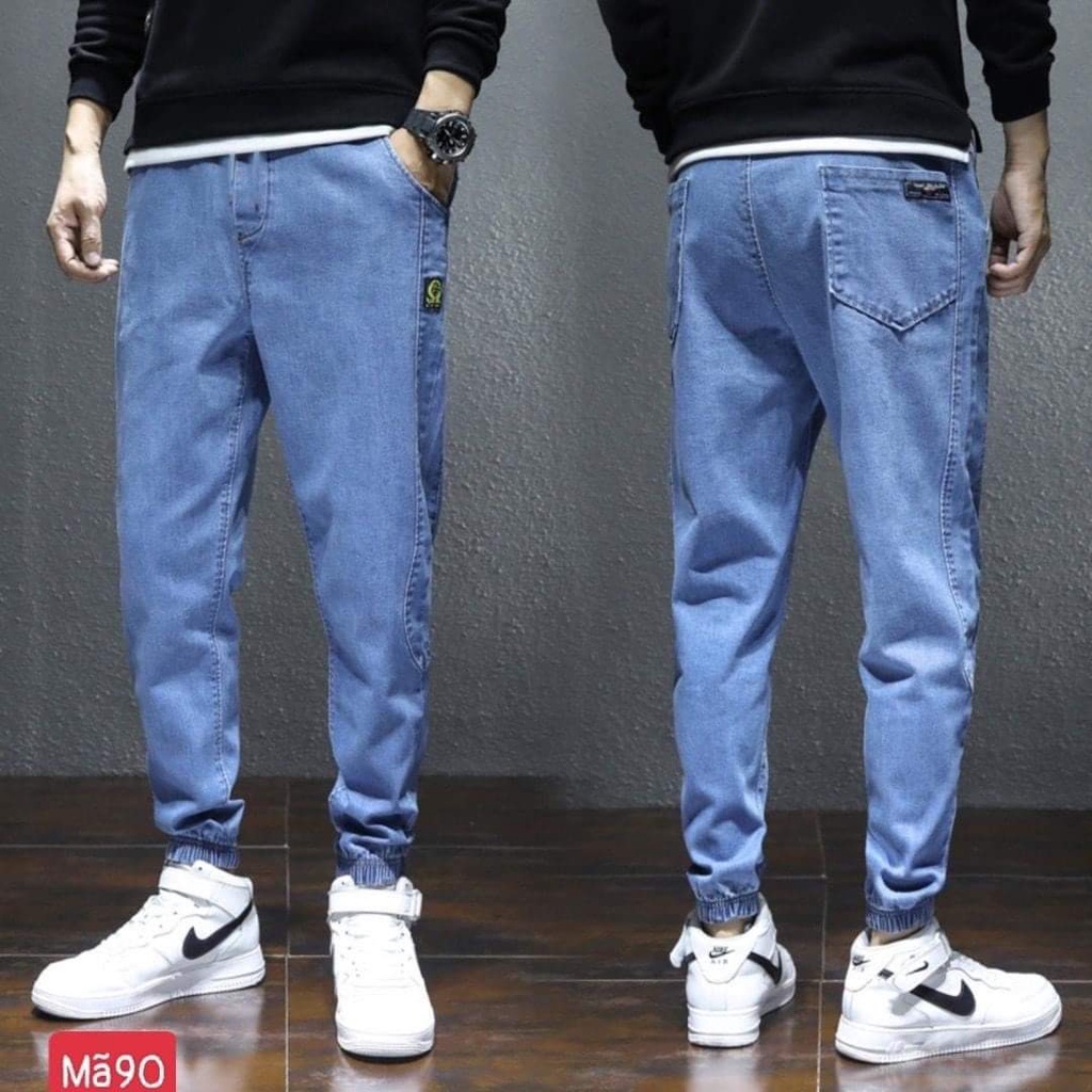 Quần Jean Nam-Quần Bò Nam Kiểu Joger Có Độ Giản Mạnh 🔵 𝐅𝐑𝐄𝐄 𝐒𝐇𝐈𝐏 🔵