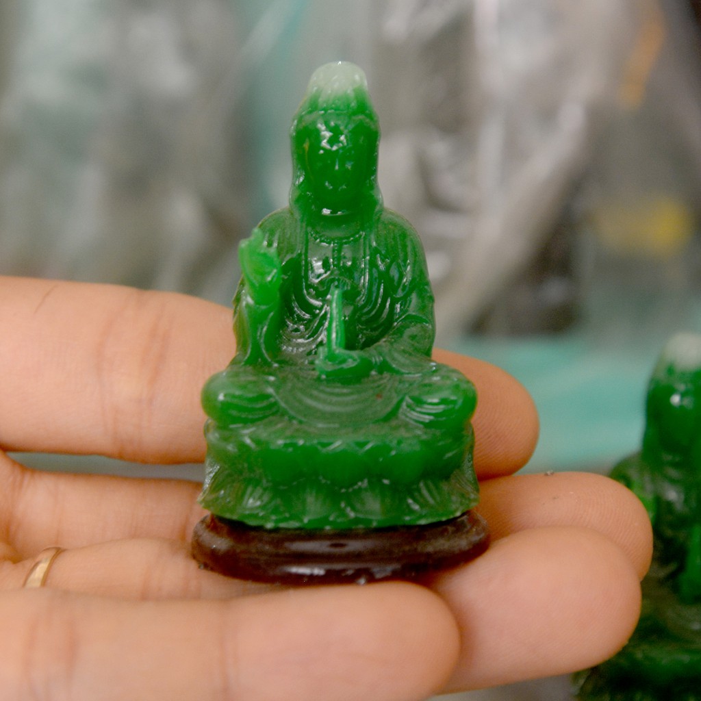 Tượng Đức Phật A Di Đà cao 5cm-Nhiều mầu