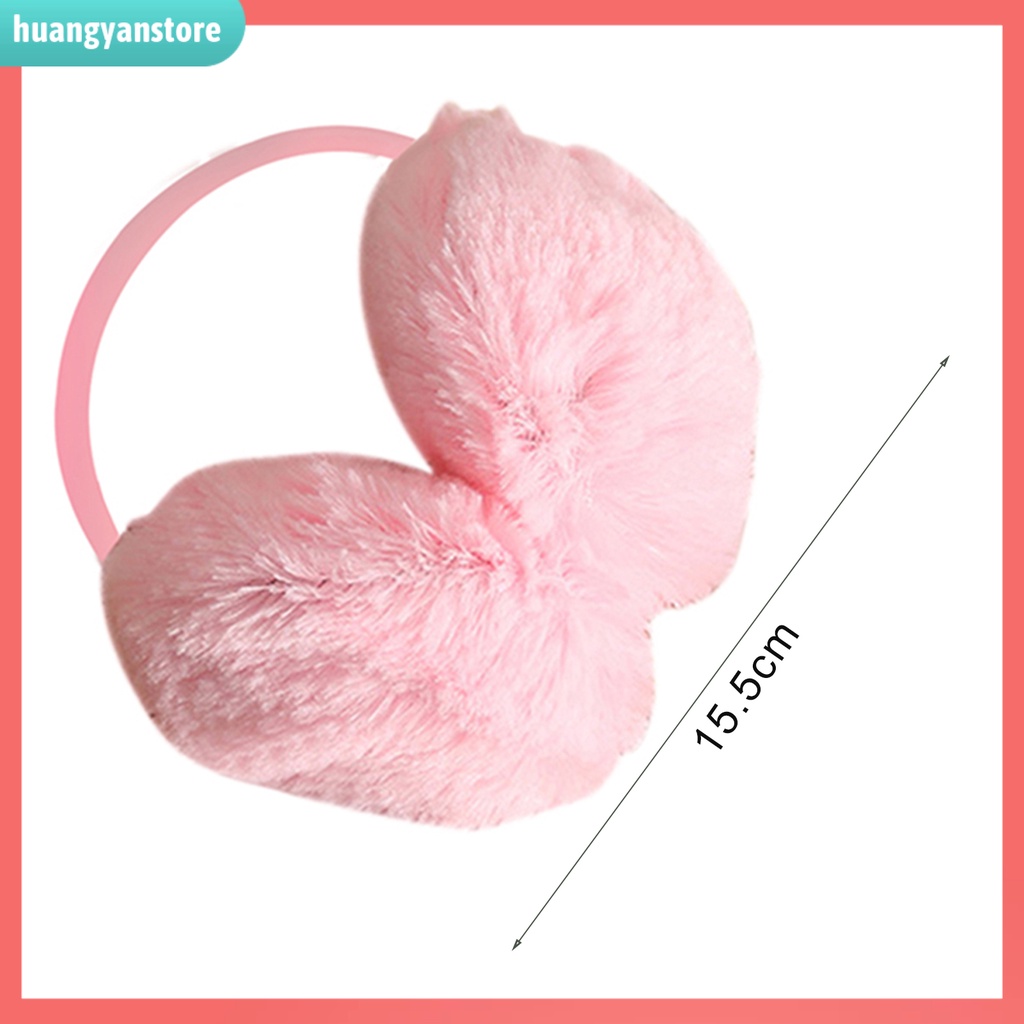 HY| Bông chụp tai giữ ấm mùa đông màu trơn