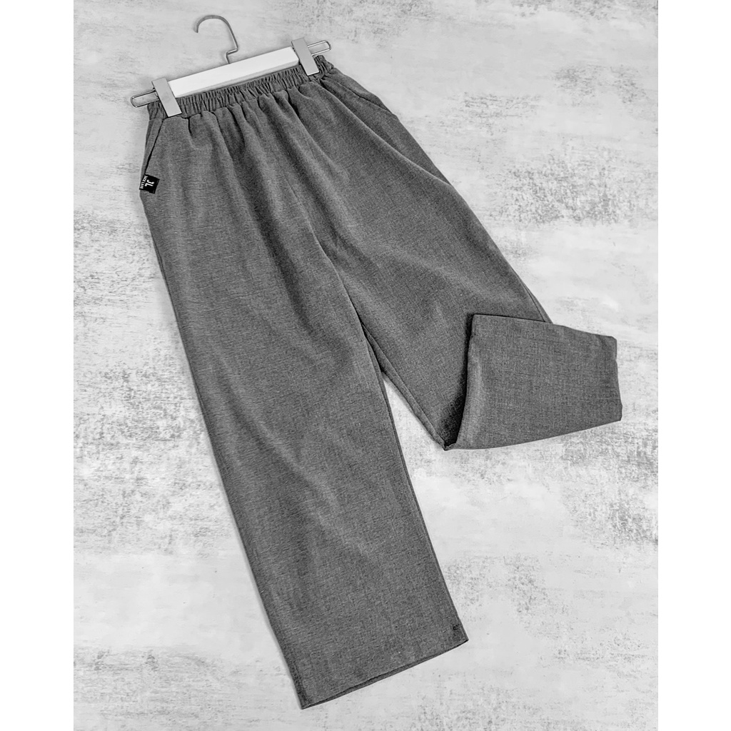Quần suông ống rộng basic trousers, Jack Lane, quần dài Unisex dáng rộng