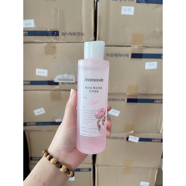 Toner hoa hồng Mamonde