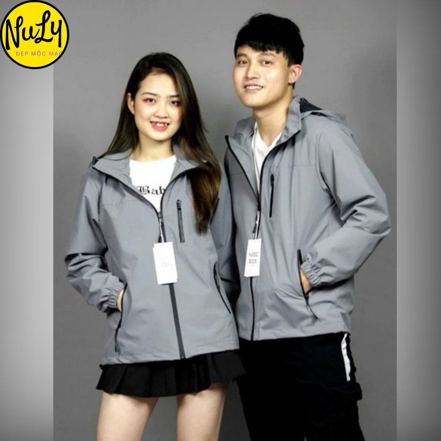 Áo khoác gió nữ 2 lớp cao cấp loại 1, vải tráng nano mới chống nước, gió bụi NULY - AV50