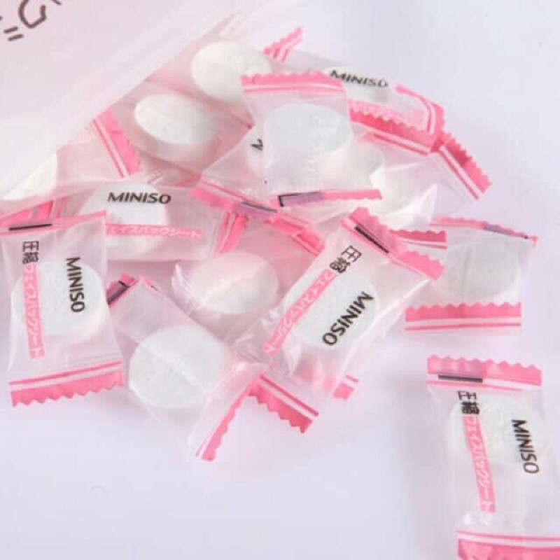 1 Viên Mặt  Nạ Giấy Nén Khô Dưỡng Da Dùng 1 Lần MiNoSi | Thế Giới Skin Care