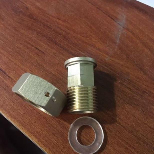 chân đồng hồ nước - rắc co đồng hồ, phụ kiện thay thế chân bị gẫy