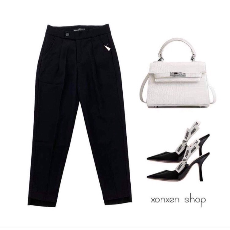 Quần tây baggy công sở chất vải cao cấp Xonxen shop size s m l xl, mã 740, 730, 009