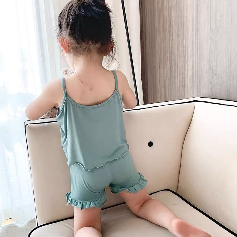 Bộ ba lỗ chât Muslin cho bé trai và gái