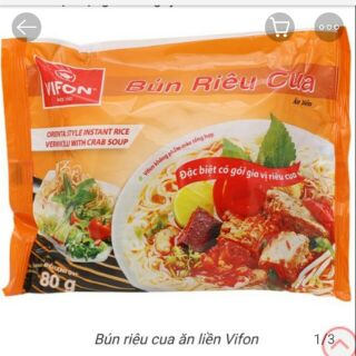 Combo (5 gói) Bún riêu cua ăn liền Vifon