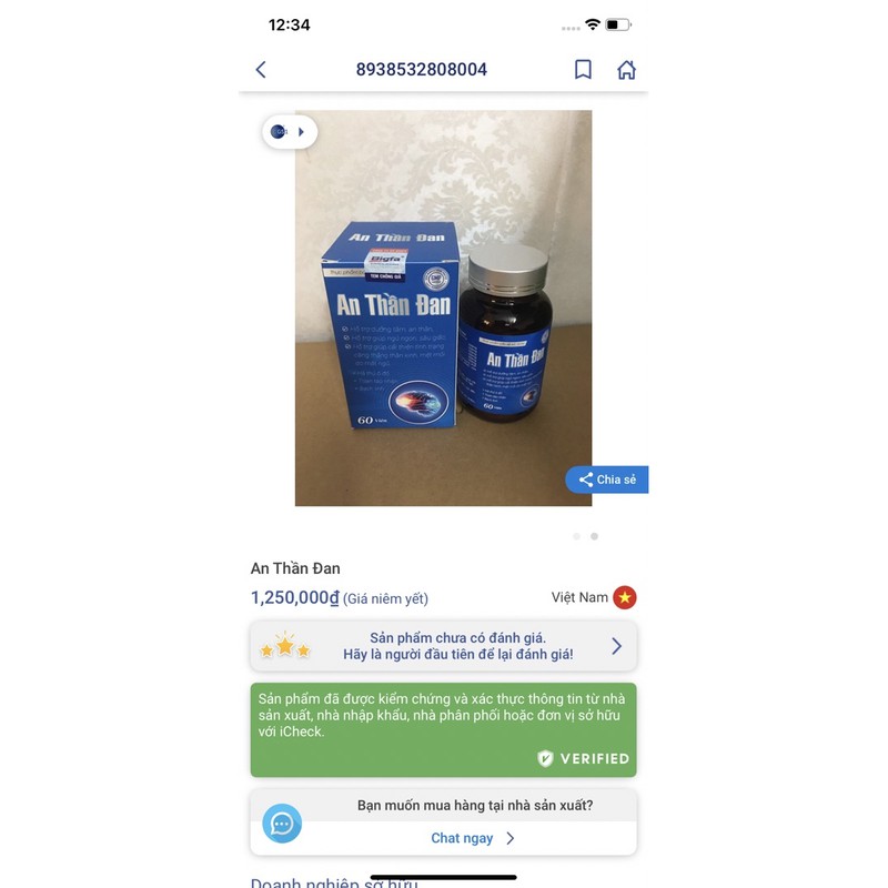 [Mã 66FMCGSALE hoàn 8% xu đơn 500K] AN THẦN ĐAN - Chính Hãng | BigBuy360 - bigbuy360.vn