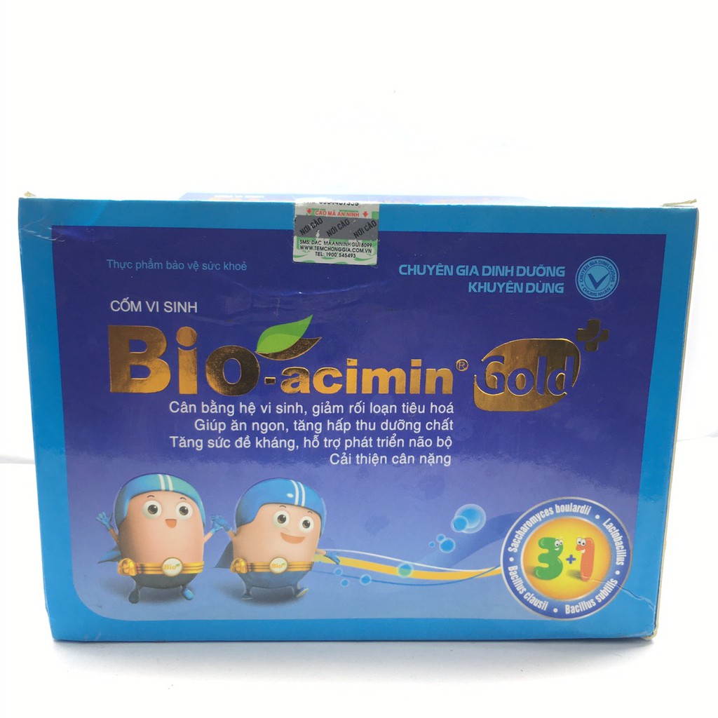 Bio Acimin Gold - Hộp 30 Gói