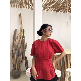 [AT MODA DE LITA] Áo Cánh Dơi Nhấn Eo.