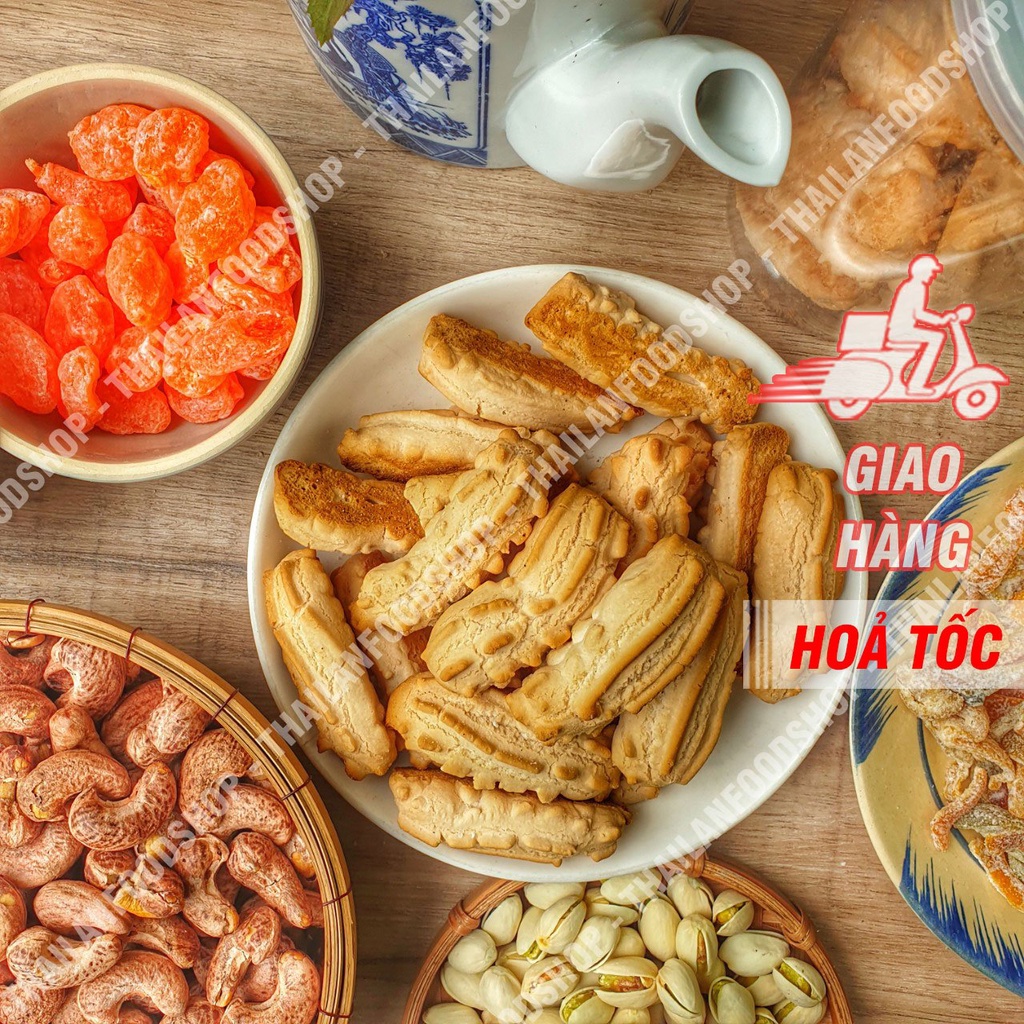 Bánh Gai Ổi (Bánh Men - Giòn Tan) Lon 200Gram