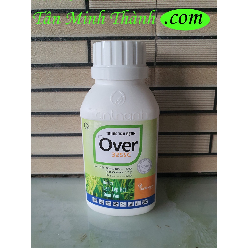OVER 325SC - Tân Thành – Thuốc đặc trị lem lép hạt, đốm vằn, rỉ sắt, chết dây khoai lang