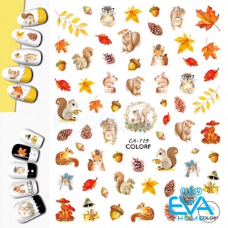 Miếng Dán Móng Tay 3D Nail Sticker Tráng Trí Hoạ Tiết Hoạt Hình Chú Sóc Dễ Thương CA119
