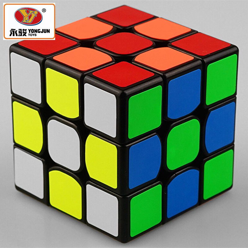 Đồ chơi Rubik 3x3 Moyu Guanlong Sticker - Rubik Phát Triển kỹ năng IQ