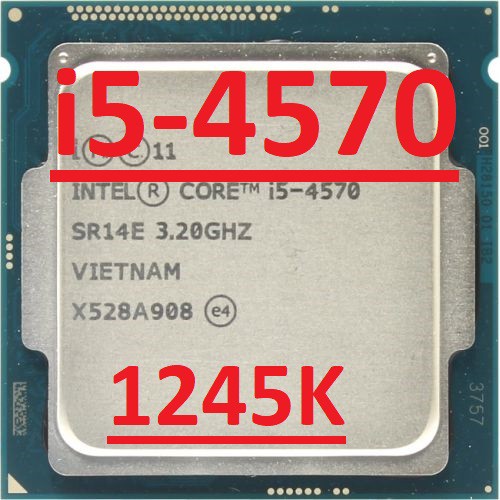 CPU PC i5-4570 , i5-2500 , i5-2400 chip i3-4160, i3-4360 socket 1150 i7-3770 , cpu i5-6500 , i3-6100 i7-4790 , i5-4590