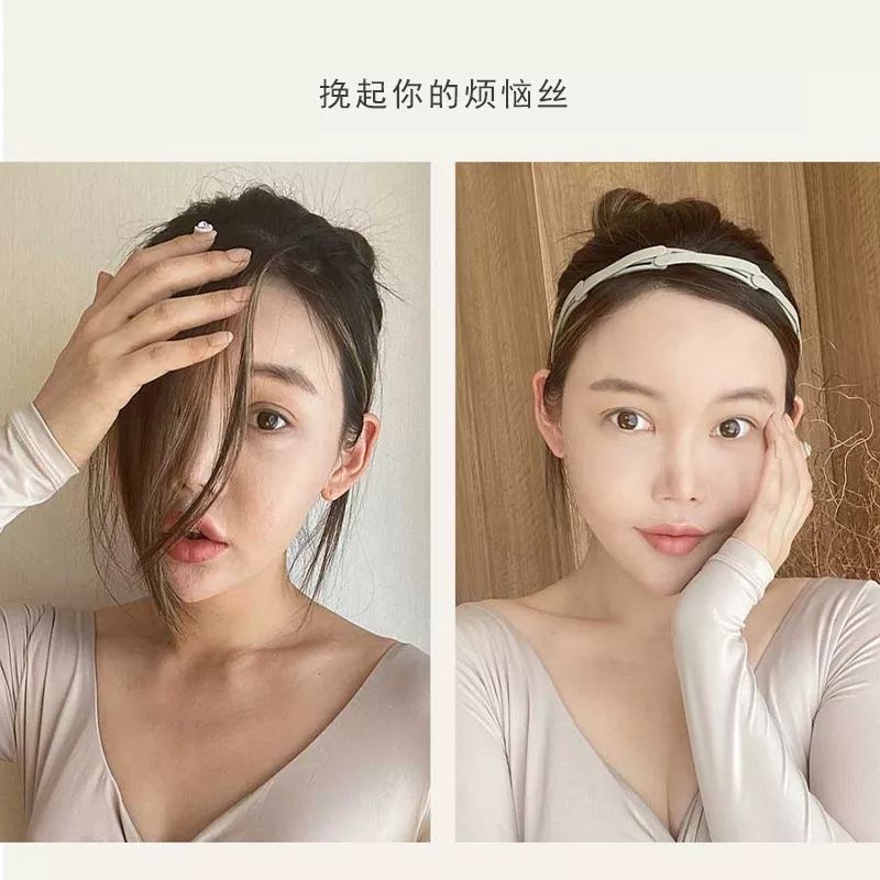 Băng Đô Gấp Gọn Co Giãn Xinh Xắn Bờm Tóc Gấp Gọn