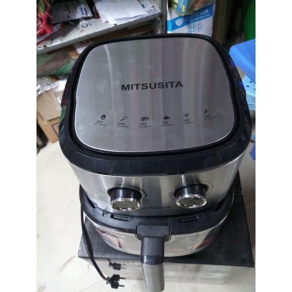 Nồi Chiên Không Dầu 9.0L MITSUSITA HA-9000 Công Suất 1700w  Bảo Hành 12 Tháng