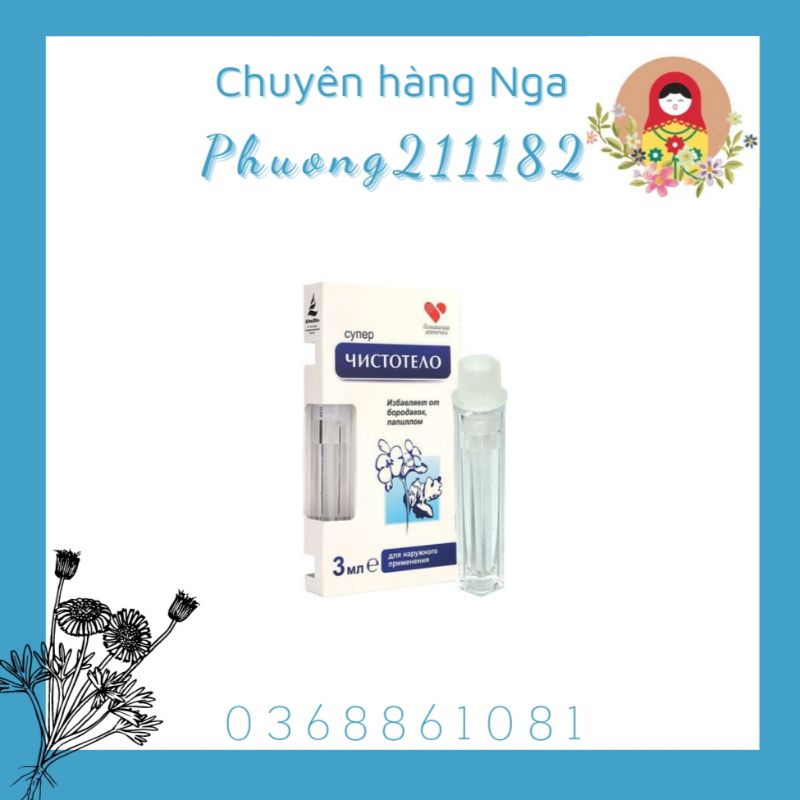 Tẩy Mụn Cóc Mụn Ruồi Klivrin