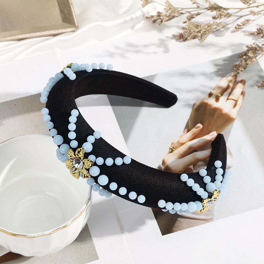 Băng đô cài tóc đính hạt ngọc trai giả phong cách Hàn Quốc cho nữ