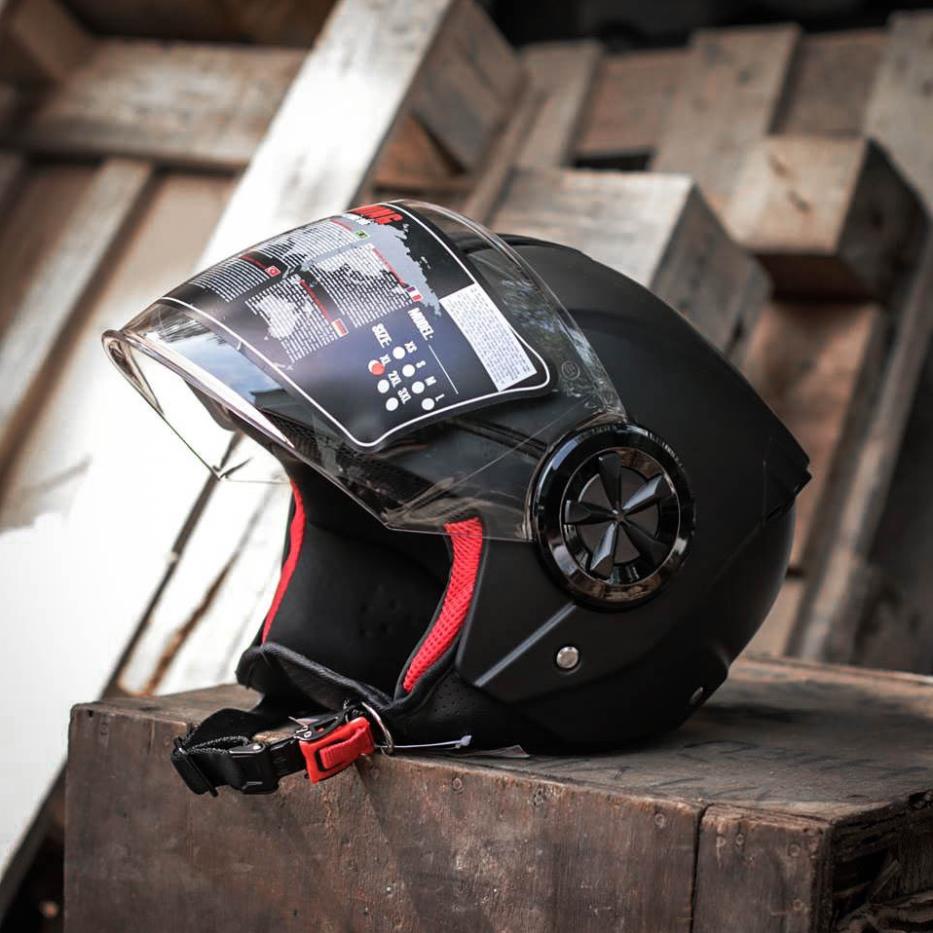 MŨ BẢO HIỂM 3/4 YOHE 851  - Biker Sài Gòn