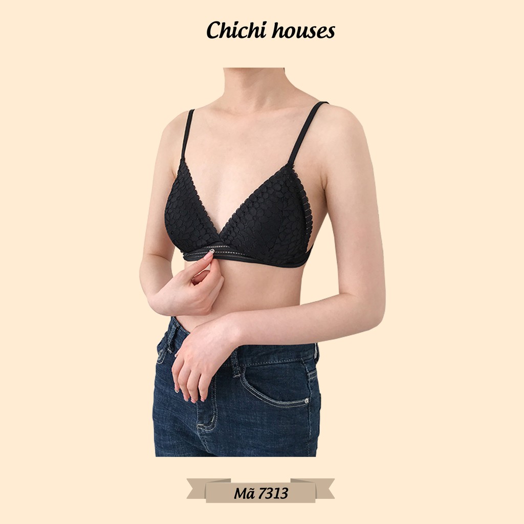 Áo Bra Nữ Ren Hoa Đệm Mỏng Nâng Đẩy Ngực Thon Gọn Siêu Đẹp FreeSize - 7313 | BigBuy360 - bigbuy360.vn