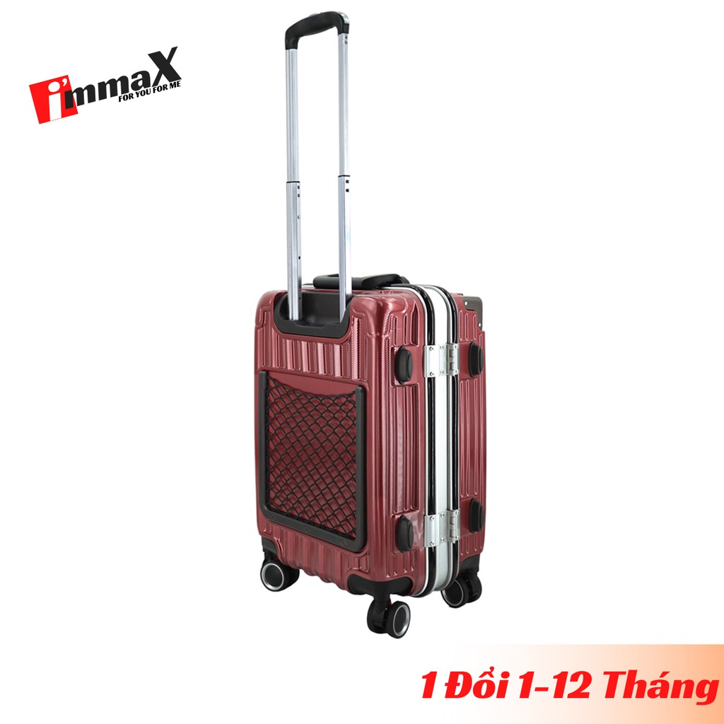 Vali chính hãng i'mmaX A18 size 20inch xách tay lên máy bay bảo hành 2 năm, 1 đổi 1 trong 12 tháng