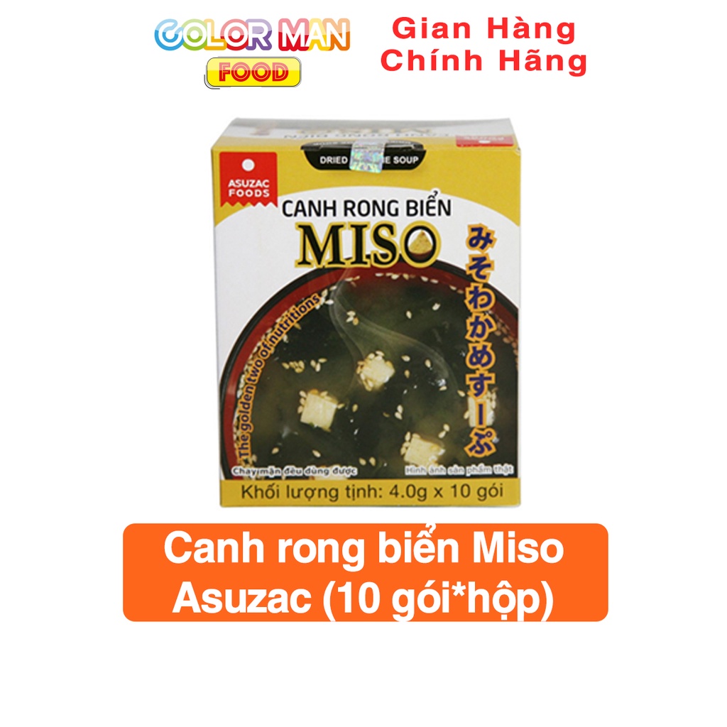 Canh rong biển Miso Asuzac (10 gói*hộp)