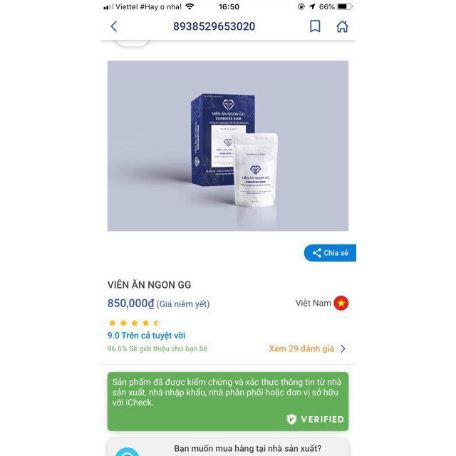 ( CHÍNH HÃNG ) Viên Ăn Ngon GG Gorgeous Gain – Giúp Tăng Cân Hiệu Quả | Thế Giới Skin Care