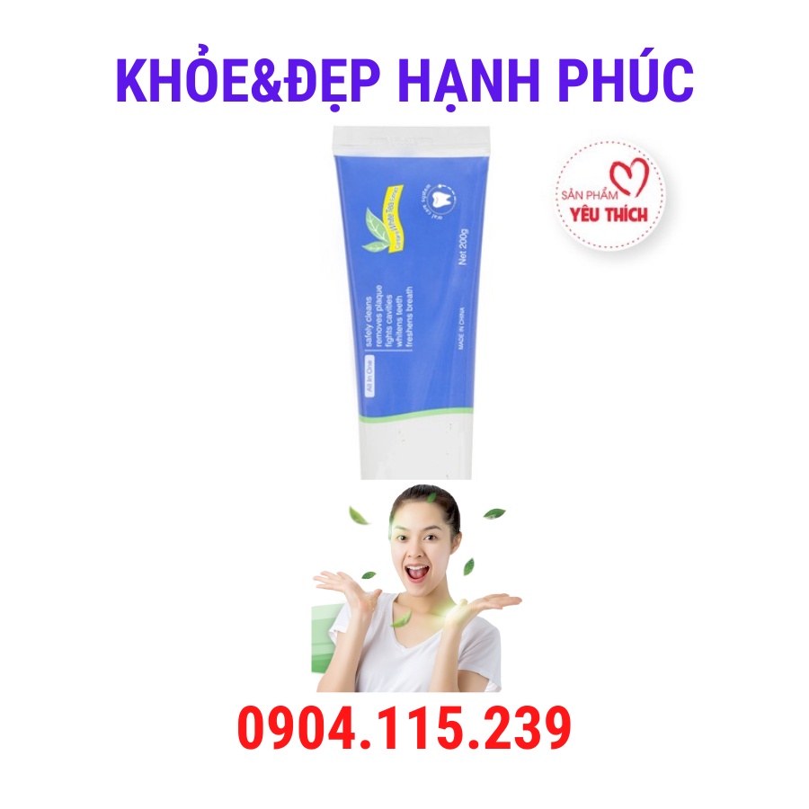 Kem đánh răng trà xanh đa năng – 200 gr/tuýp