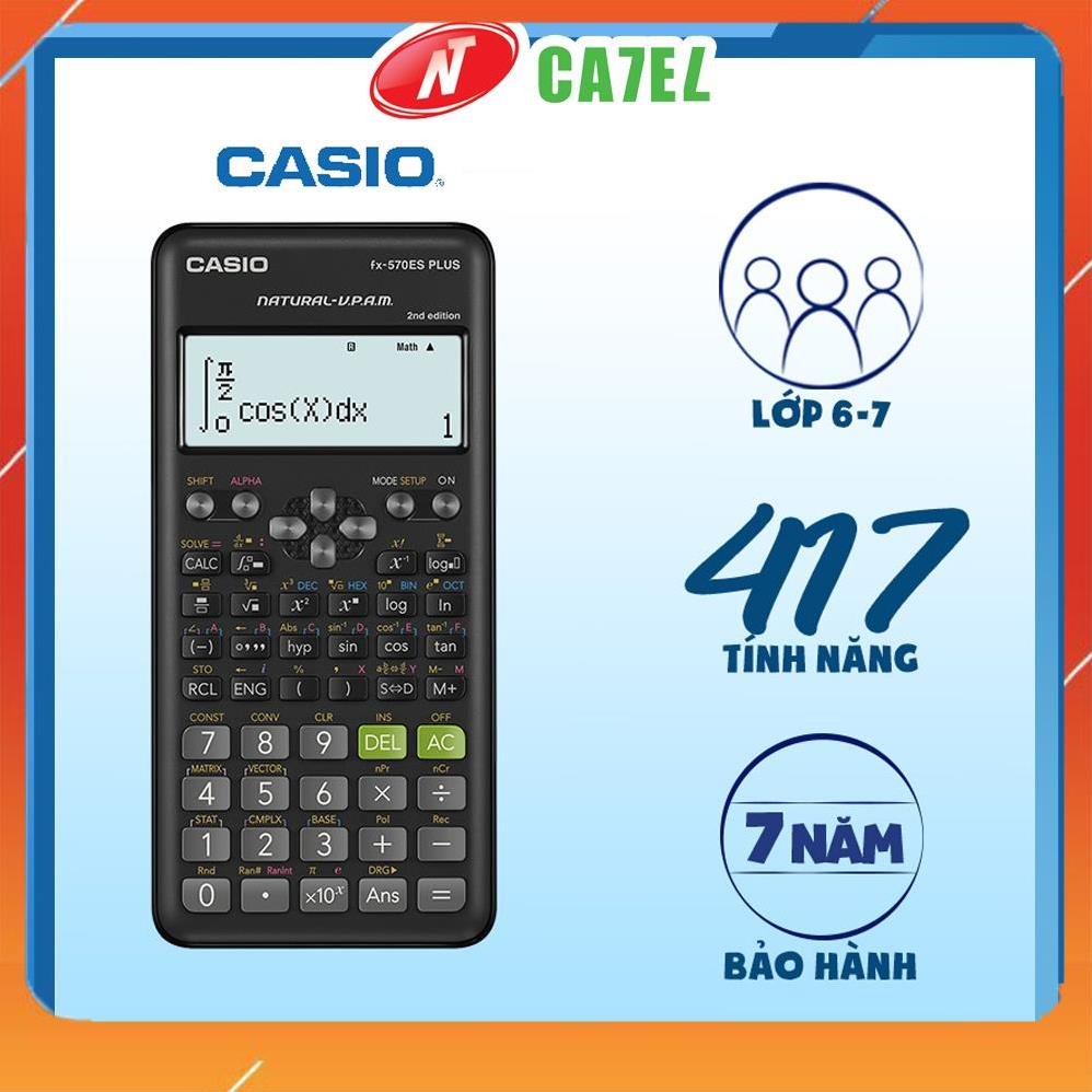 Máy tính CASIO FX 570ES Plus hàng chính hãng bảo hành 7 năm VPP An Sinh