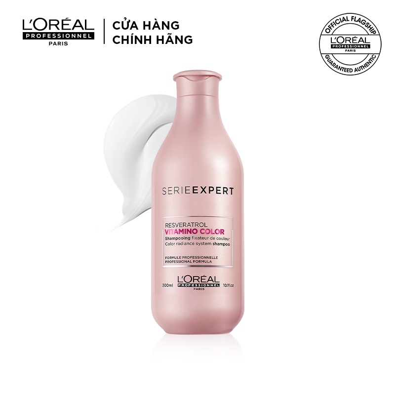 Dầu gội L'Oreal Professionnel giữ màu tóc nhuộm Serie Expert Vitamino Resveratrol 300ml