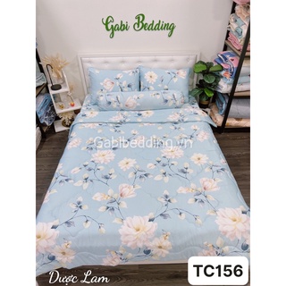 Bộ Drap Giường Lụa Tencel 60s - Dược Lam, Chống nhăn - kháng khuẩn - mềm mịn mát