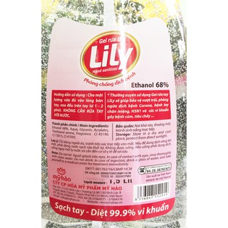 Gel rửa tay khô LiLy (Công ty Mỹ Hảo)