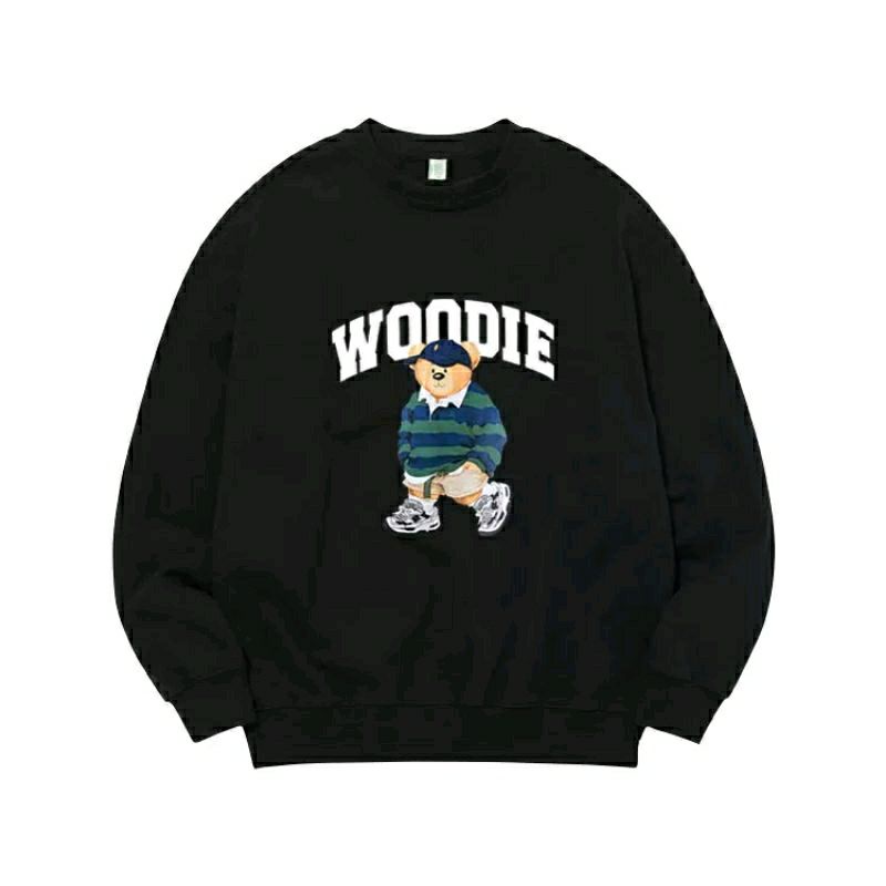 2 mẫu áo nỉ in hình cute giống Beomgyu và Huening Kai TXT